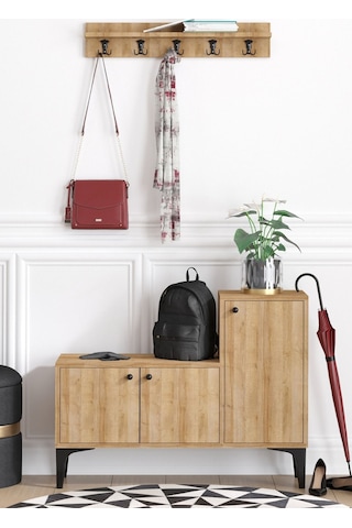 Decormet Simon Ayakkabılık Safir Meşe -dec-20036 Diğer