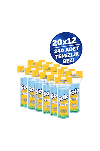 Solo Hijyenik Temizlik Bezi 12'li