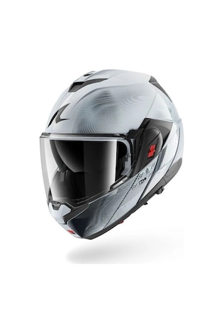 Kask Shark Oxo Speed-tech Çene Açılır Gümüş Siyah/gümüş