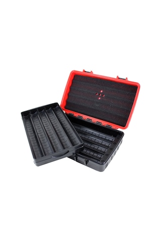 Jifeng Seyahat Tipi Puro Kutusu Humidor Kırmızı 10cigar N11.846