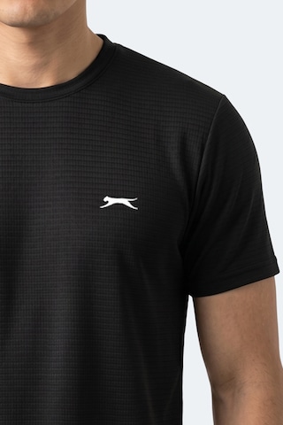 Slazenger Hıjack I Erkek Siyah Tişört