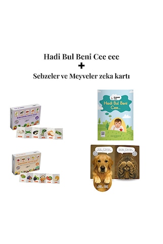 Hadi Bul Beni Cee Eee Türkçe & İngilizce Sesli Yönerge -bebeğimin