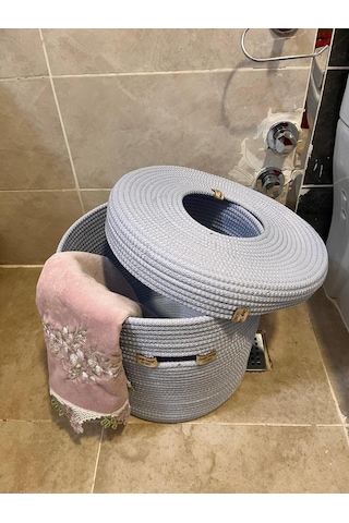 Zengin Design Home Çamaşır Sepeti Zdh-987 Bebe Mavi