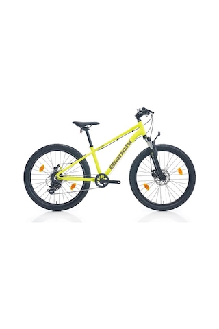 Bıanchı Xr24 Erkek Dağ Bisikleti 330h Md 24 Jant 8 Vites Yellow Fluo Sılver Graphıte Turkey Sarı