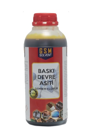 GSM Solvent Baskı Devre Asidi 500 ml