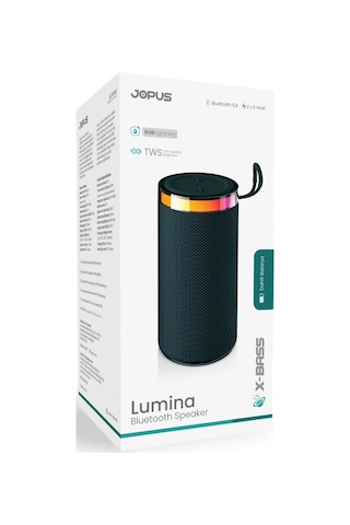 Yüksek Sesli Işıklı Taşınabilir Tws Bluetooth Hoparlör Şarjlı Kablosuz Speaker Aux Usb Sd Destekli