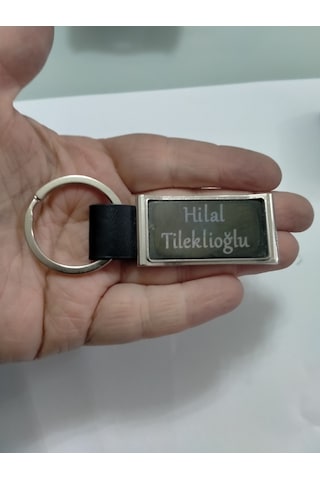 Mrchediyesepeti Çelik Kaliteli Kişiye Özel İsim Yazılı Anahtarlık No:98