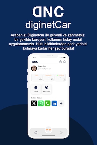 Araç Karekod Cam Etiketi Qr Kod Kimlik - Araç Numaratörü - Qr Co