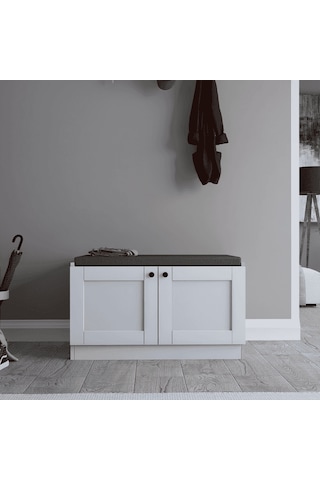 Lucas Ayakkabılık/bench Minder Dahil Beyaz