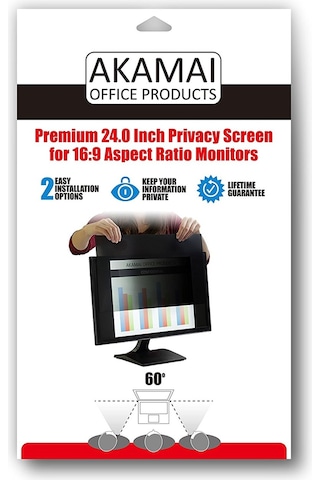 Akamai Ekran Gizlilik Filtresi 24"