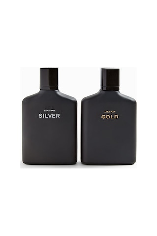 Zara Man Silver EDT 100 ML + Man Gold EDT 100 ML
