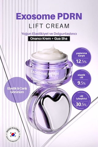 Maxclınıc Exosome PDRN Yoğun Elastikiyet ve Cilt Dolgunlaştırıcı Maxclinic Krem + Gua Sha