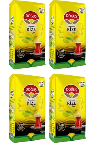 Doğuş Geleneksel Dökme Rize Siyah Çay 4 x 1 KG
