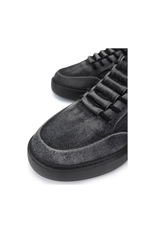 Barracuda Erkek Hakiki Deri Siyah/beyaz Sneakers & Spor Ayakkabı 511 Bu3510a Erk Ayk Y24 Denım Nero/bıanco Siyah  -  Beyaz