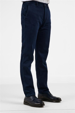 İmza Lacivert Yan Cep Casual Comfort Fit Pamuklu Chino Pantolon 1003255171 Lacivert