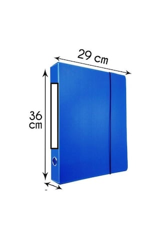 Saraoğlu Arşiv ve Proje Kutusu 29 x 36 x 7,5 CM Mavi 10 Adet
