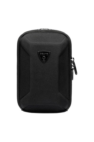 Youtek Erkekler İçin Çok Fonksiyonlu Mini Çanta - Eva Kabuk, Dayanıklı, Suya Dayanıklı, Elle/torba Kullanıma Uygun Siyah Siyah