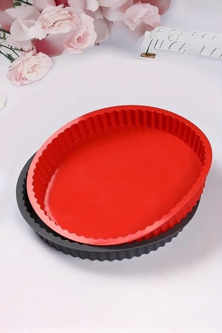 Kalın Silikon Turta Pasta Kalıbı, Karışık Renk Çok Renkli