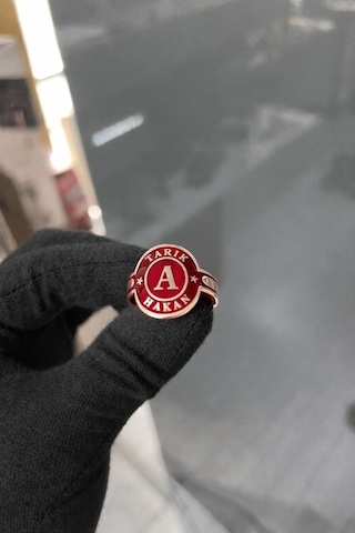 Arma Yüzük 925 Ayar Gümüş Kişiye Özel Kadın & Erkek Altın