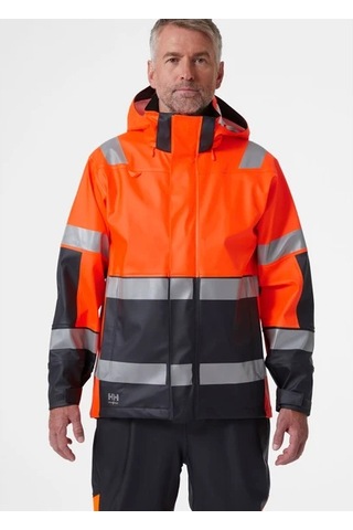 Helly Hansen Workwear Alna 2.0 Su Geçirmez İşçi Montu -70295 Turuncu