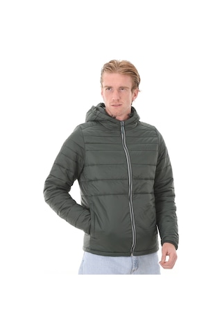 101165507-Hakı Lumberjack M-Brt Coat 2Pr Erkek Mont Yeşil 101165507-Hakı M Yeşil