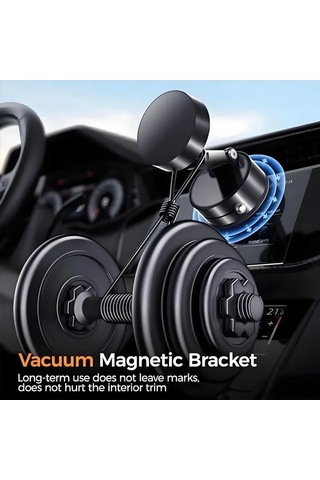 Createtech Ultra Manyetik Katlanabilir Araç Telefonu Montaj Pano Tutucu Pink -telefon Braketi -