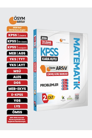 2026 Kpss Önlisans/ortaöğretim Matematik 2.cilt Problemler Soru B