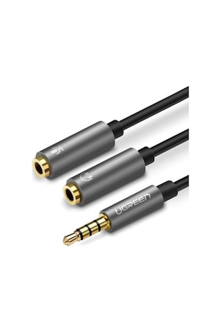Ugreen Kulaklık Adaptörü Kulaklık Mikrofon Y Splitter Kablo 3.5Mm