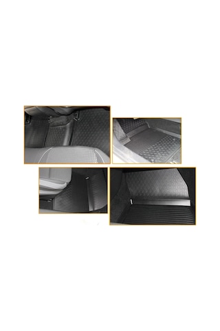 Volkswagen Caddy Paspas 2021 2025 Refref 4D Havuzlu Paspas Kauçuk