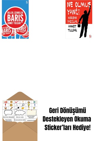 Diller, Çehreler Barış + Ne Olmuş Yani + Okuma Sticker'ları