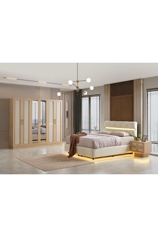 Helis Mdf Yatak Odası Takımı