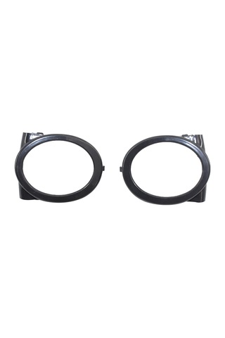 Dianziye Bmw 3 Serisi E46 M3 2000-2005 İçin Sol-sağ Tek Delik Bulbik Lambası Çerçeve Seti - Dayanıklı Plastik, Kolay Kurulum, Uyumlu -