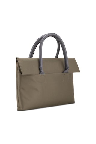 Classone Byn-el007 Wtxpro Su Geçirmez Kumaş 13-14 İnch Bayan Laptop, Notebook, Apple Uyumlu MacBook Air El Çantası- Tote Bag - Yeşil