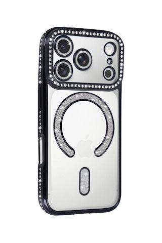 Apple İphone 17 Pro Max Joke Simli Magneticsafe Kılıf