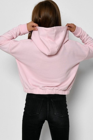 Miniğimin Cicileri Pineapple Kabartma Desenli Kız Çocuk Sweat... Pembe