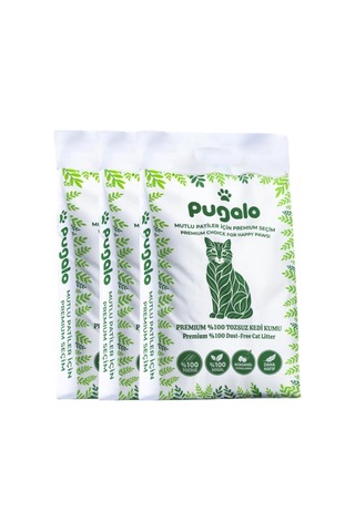 Kokusuz Naturel Kedi Kumu 10lt X 2 Adet
