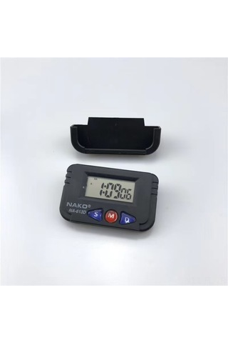 Lemestar Araç İçin Çok Fonksiyonlu Dijital Saat - Alarm, Takvim Ve Kronometre