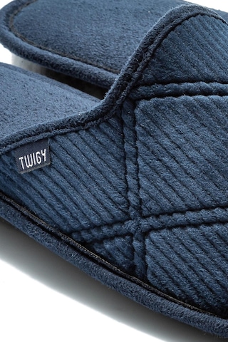 Twigy Twıgy Tw Roger Lacivert Erkek Ev Terlik 41/46