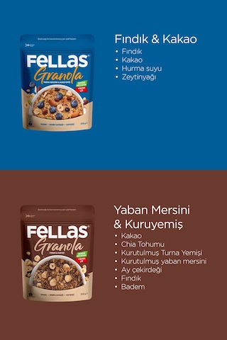 Fellas Granola Süper 5'li Paket