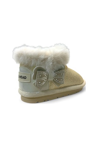 Buckhead Kız Çocuk Simli Kürklü Bot Buck3061 Bej