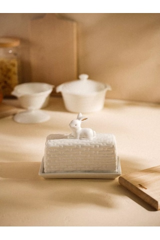 Sl Home Tereyağı Kabı Kapaklı Edition 224891519 Beyaz