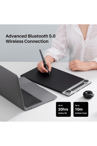 Huıon Inspiroy Dial 2 Bluetooth Kablosuz Grafik Çizim Tableti