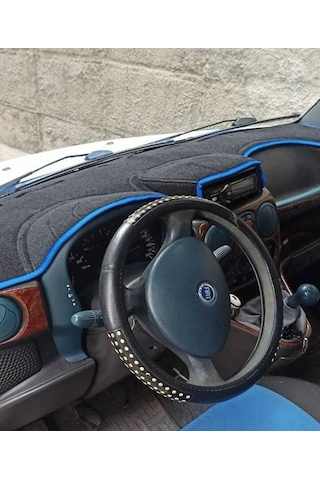 2000-2008 Fiat Doblo Airbagsiz Torpido Koruma Halısı Renk Mavi