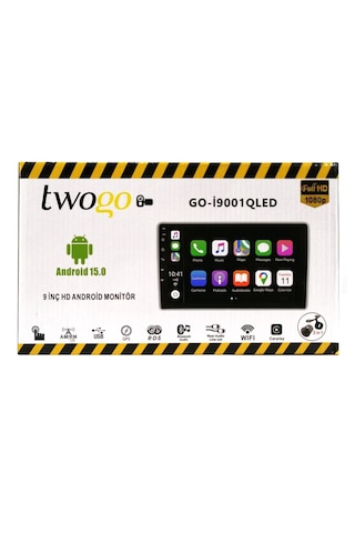 Twogo İ9001 Qled 9 Android 2/32gb Car Play Mirrorlink Tablet Ekra