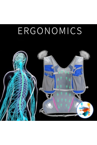 Knight Fk0218 Outdoor Daypack Su Bölmeli Hidrasyon Sırt Çantası 2