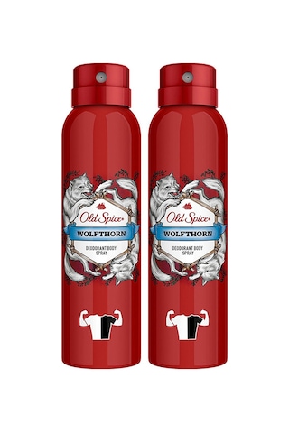 Old Spice Wolfthorn Deodorant Sprey 2 x 150 ML