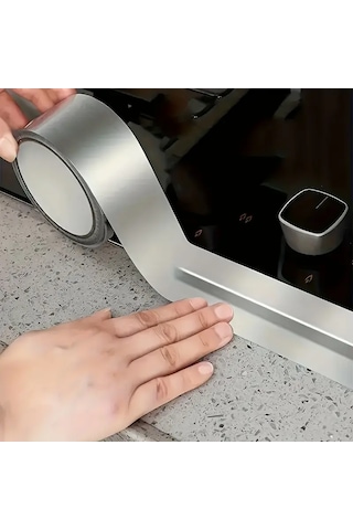 Alüminyum Soba Boru Bandı Yüksek Sıcaklığa Ve Sızdırmazlığa Dayanıklı 45x20mt