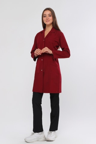 Uniprom Kadın İş Önlüğü Temizlik Görevlisi Hademe Aşçı Stajyer Bordo