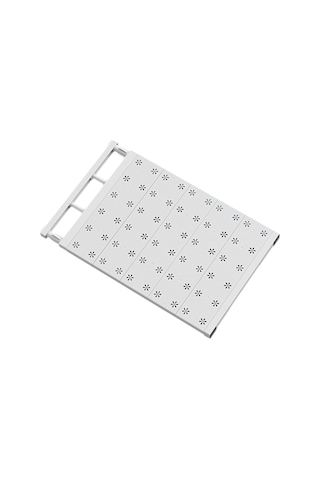 Homyl Genişletilebilir Bölücü Giyim Dolap Rafı Mutfak 35cmx60cm Beyaz Diğer