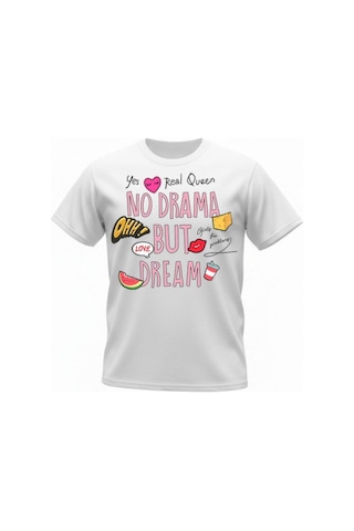 Urbantrendstore Unisex Yazlık Beyaz Casual Tshirt Genç Kız Oversize Fit Rahat Geniş Salaş T-shirt Günlük Tişört Beyaz